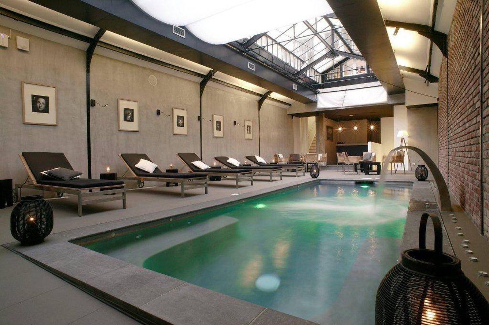 Spa, salle de sport et restaurant "L
